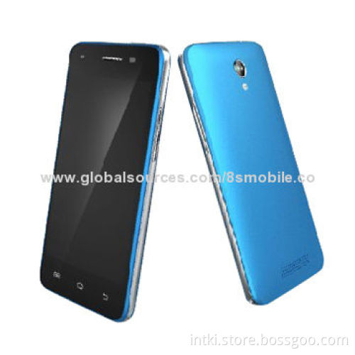 8S4023 4.0-inch MTK6572M Slip 3G Mobile Phones with 1,450mAh Battery Capacity, Sized 123*63.8*9.8mm